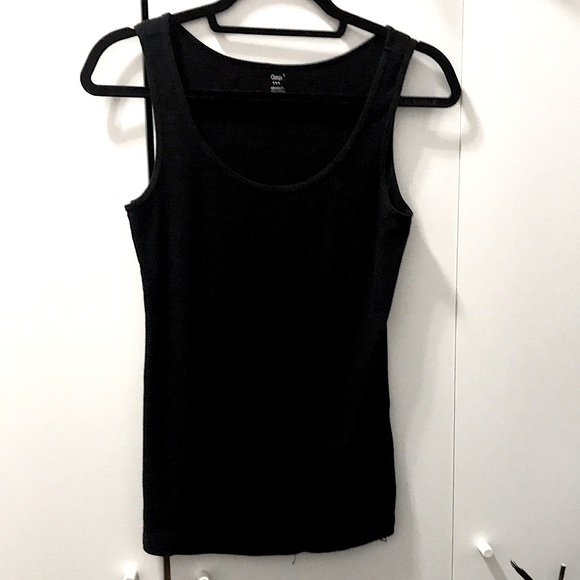 3 for $15 item | GAP Basic Ribbed Black Tank - Picture 1 of 2